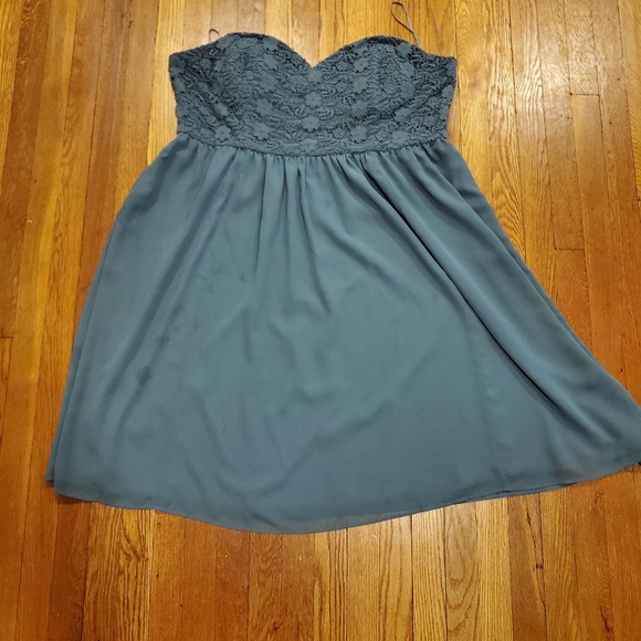 Strapless cocktail dress - Picture 2 of 6